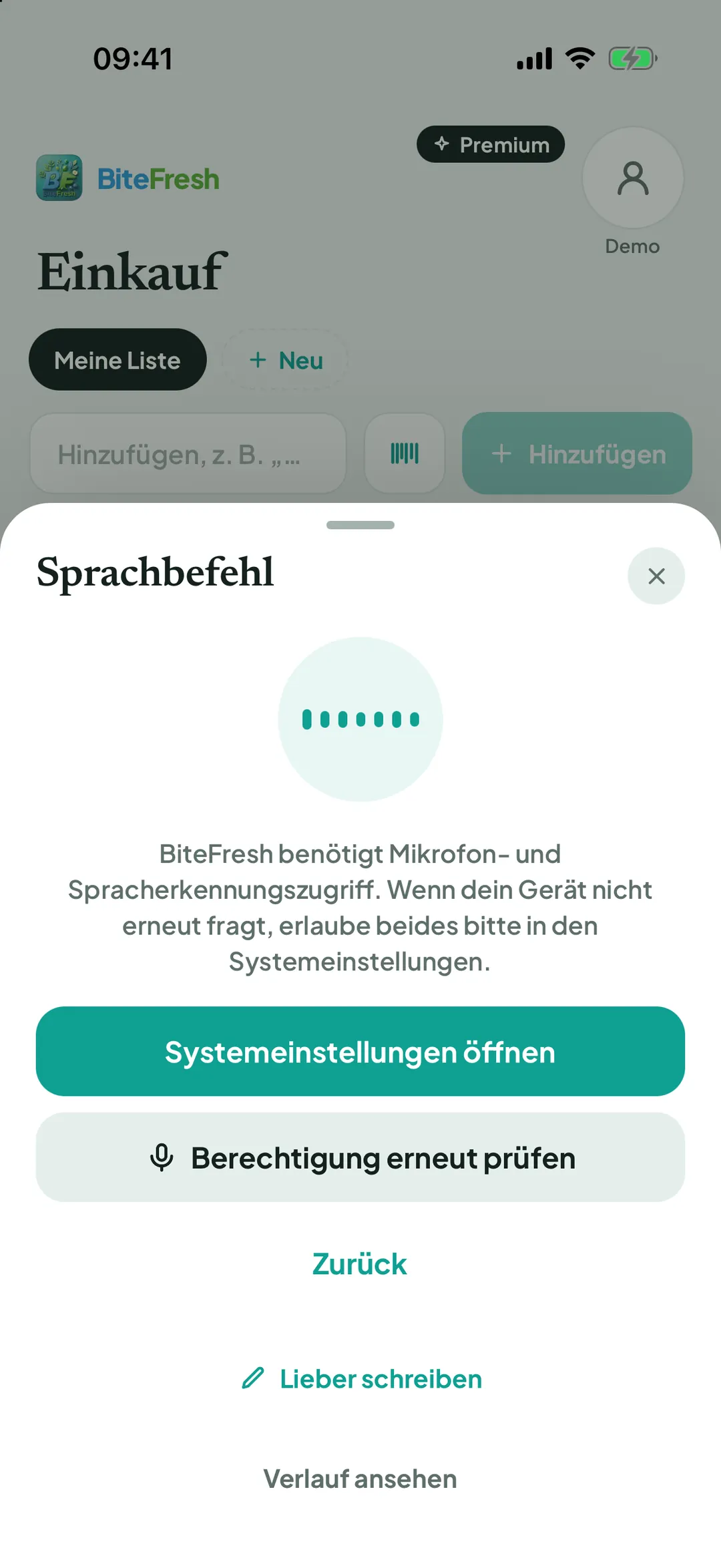 Fenster Sprachbefehl