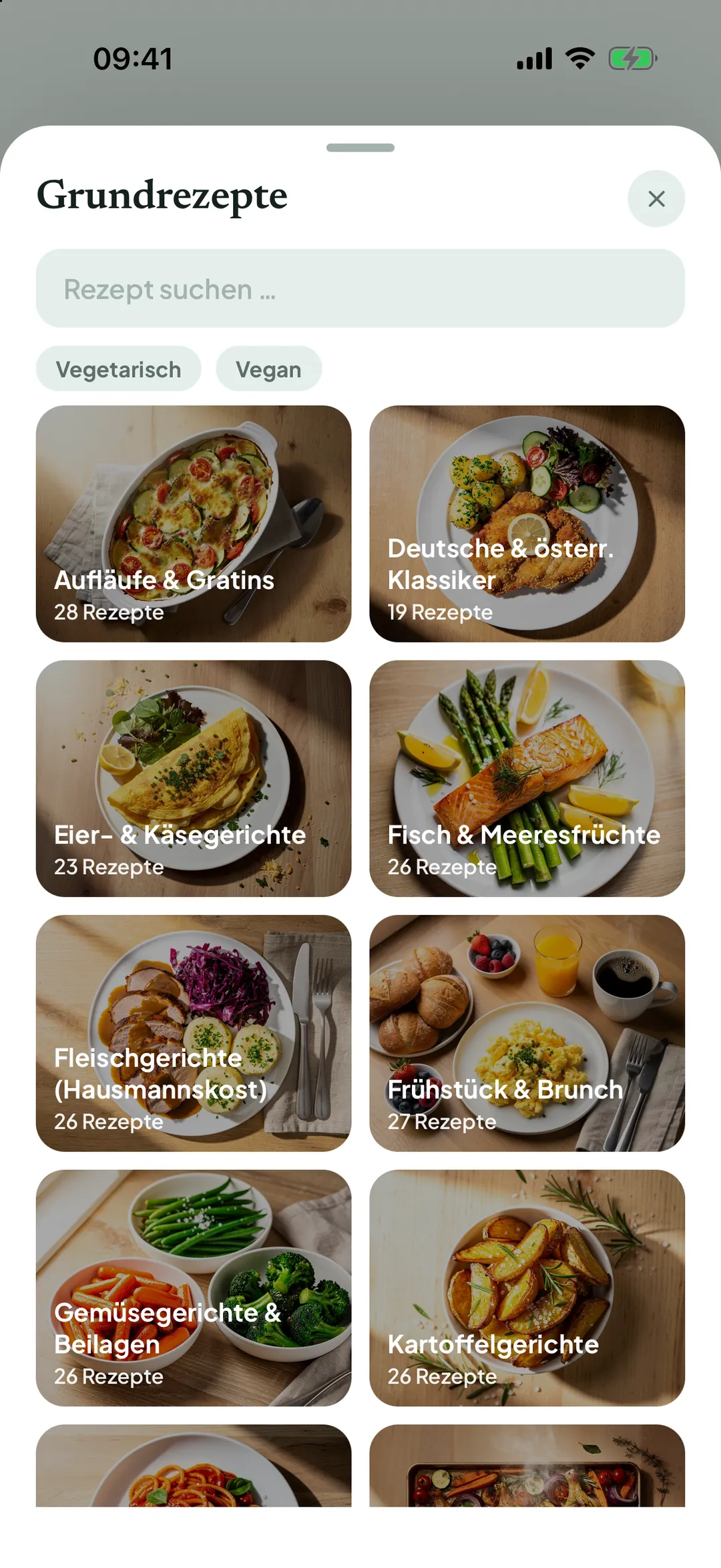 Katalog der Grundrezepte