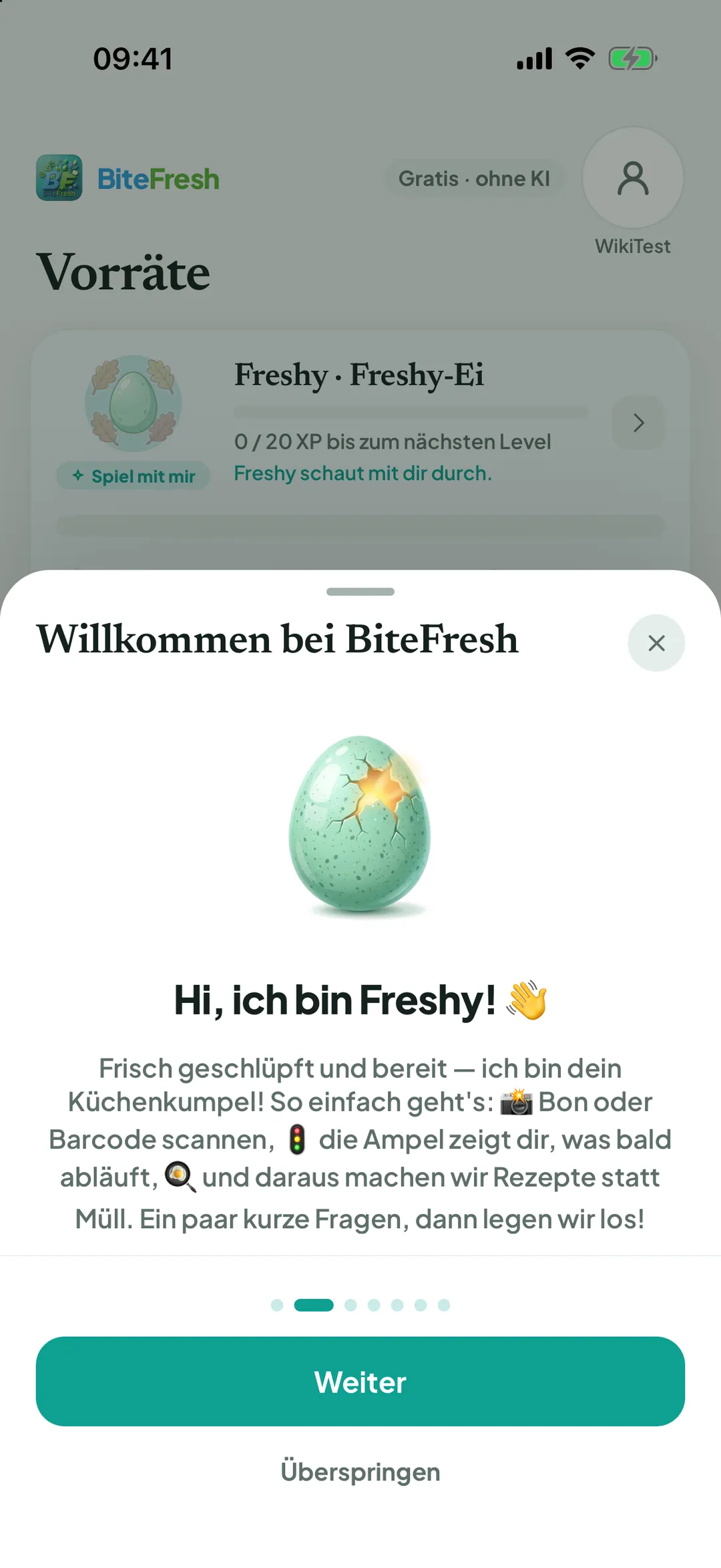 Freshy stellt sich vor